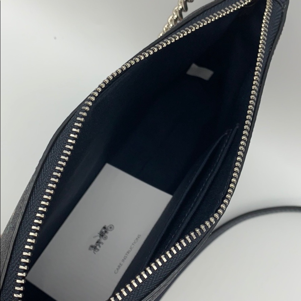 COACH ZIP TOP CROSSBODY WITH ROSE BOUQUET PRINT - Picture 16 of 16